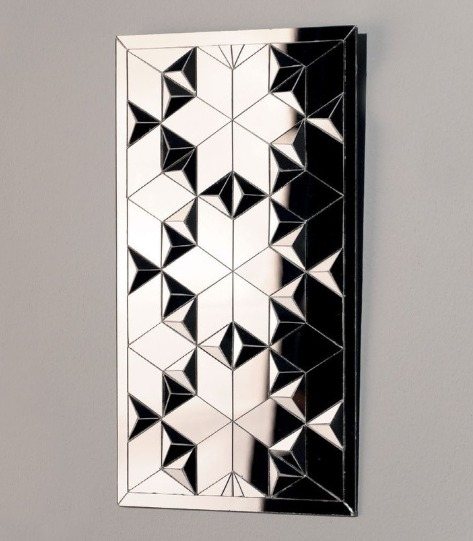 Knives (2026–27), hand-built ceramic knife with a blade of cut mirror pieces, view 5