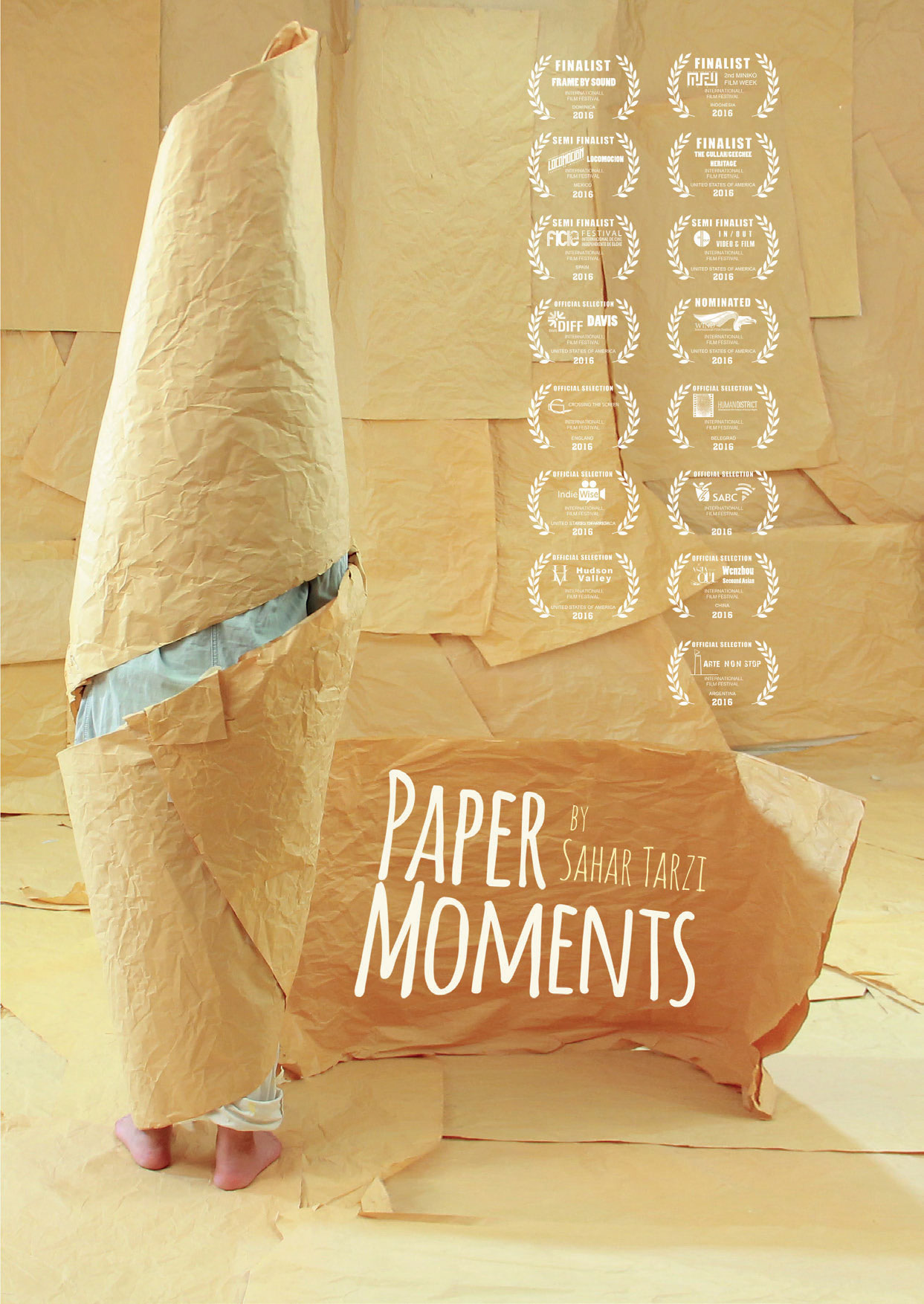 Paper moments animation